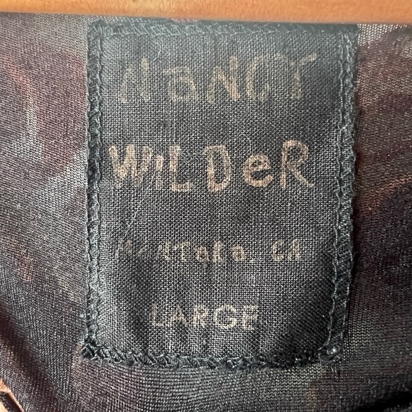 Nancy Wilder Wearable Art Floral Cardigan, L - Picture 3 of 6